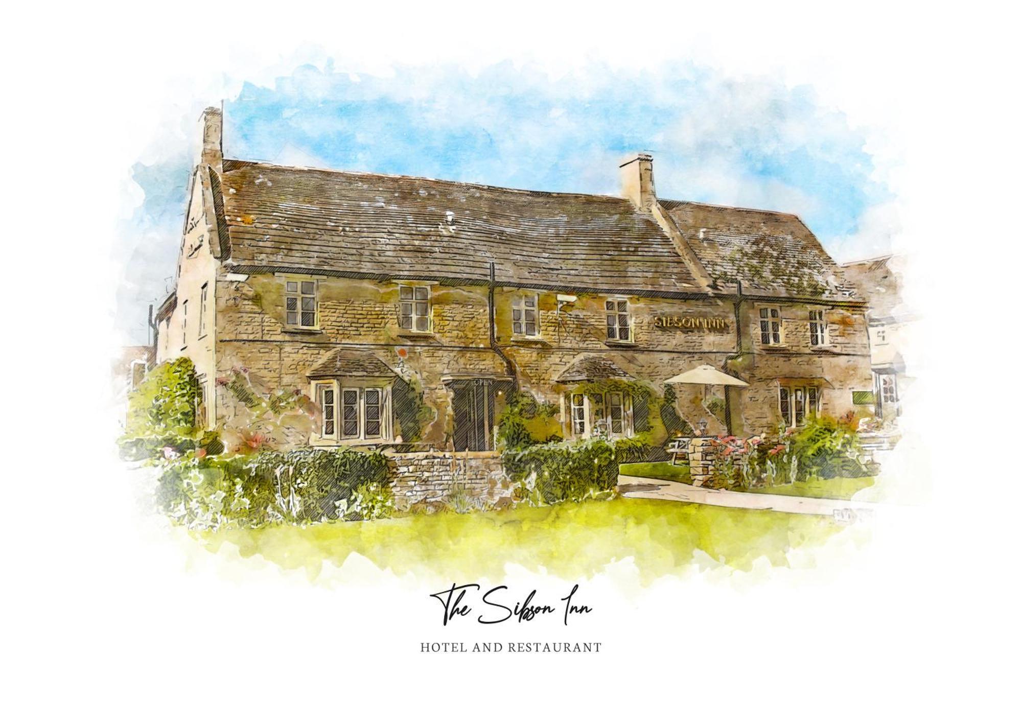 The Sibson Inn Hotel Water Newton Exterior foto
